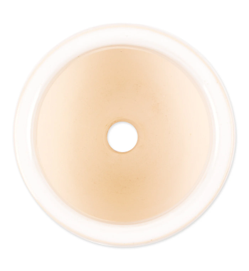 CREAM ROUND CERAMIC SMALL PLANTER SET OF 3