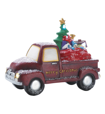 LIGHT-UP TOY DELIVERY TRUCK