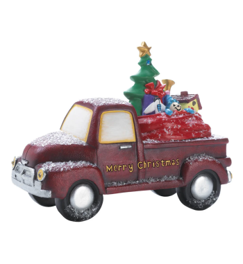 LIGHT-UP TOY DELIVERY TRUCK