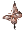 BUTTERFLY AND HEART WIND CHIMES