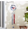 WEATHERVANE WIND CHIME - PATRIOTIC WELCOME FRIENDS & FAMILY
