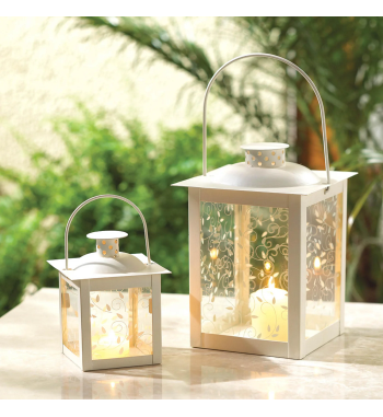 LARGE WHITE LANTERN