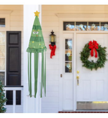 CHRISTMAS TREE WINDSOCK