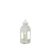 WHITE LACE VICTORIAN STYLE LANTERN