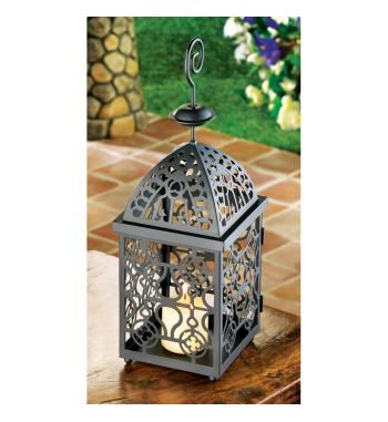 MOROCCAN BIRDCAGE CANDLE LANTERN