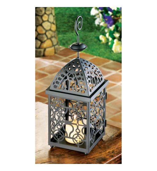 MOROCCAN BIRDCAGE CANDLE LANTERN