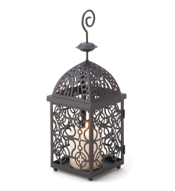 MOROCCAN BIRDCAGE CANDLE LANTERN