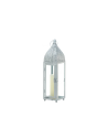 SMALL SILVER MOROCCAN STYLE LANTERN
