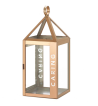 LARGE ROSE METAL CARING LANTERN