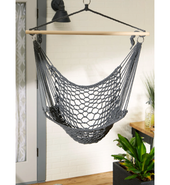 GRAY HAMMOCK CHAIR