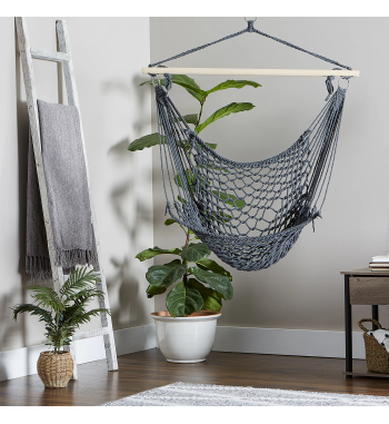 GRAY HAMMOCK CHAIR