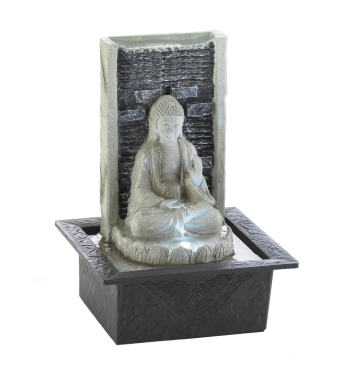 BUDDHA CASCADING TABLETOP FOUNTAIN
