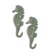 SEAHORSE WALL HOOK SET/2