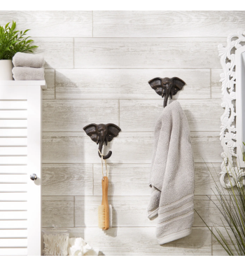 ELEPHANT WALL HOOK SET/2