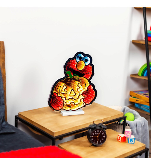 Sesame Street Elmo with Pumpkin Ekkolight