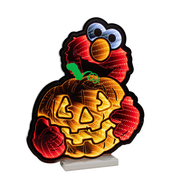 Sesame Street Elmo with Pumpkin Ekkolight