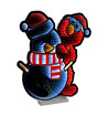 Sesame Street Elmo with Snowman Ekkolight