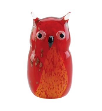 RED OWL ART GLASS