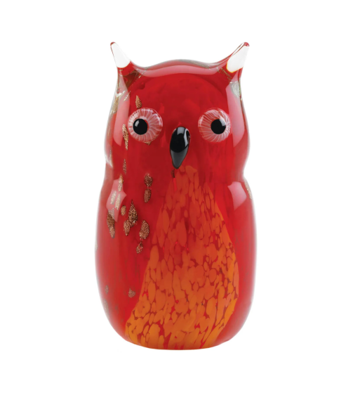 RED OWL ART GLASS