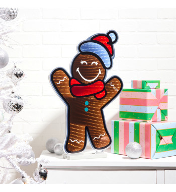 SmileyWorld(R) Gingerbread Man Ekkolight