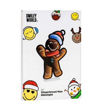 SmileyWorld(R) Gingerbread Man Ekkolight