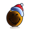 Smiley Face w/Santa Hat Ekkolight