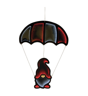 Gnome w/Parachute Infinity Light