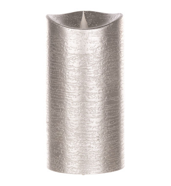 Silver Simplux LED Designer Candle (Set of 2)