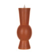 Simplux LED Designer Candle (Terracotta) (Set of 2)