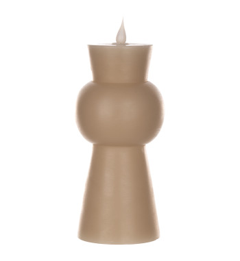 Simplux LED Designer Candle - Medium (Beige) (Set of 2)