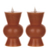 Simplux LED Designer Candle - Small (Terracotta) (Set of 2)