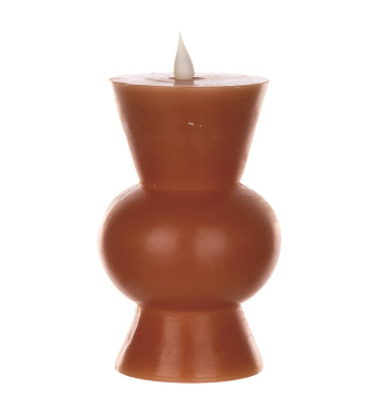 Simplux LED Designer Candle - Small (Terracotta) (Set of 2)