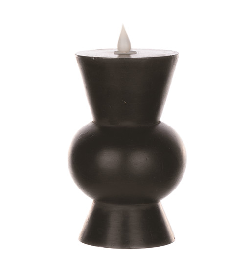 Simplux LED Designer Candle - Small (Black) (Set of 2)