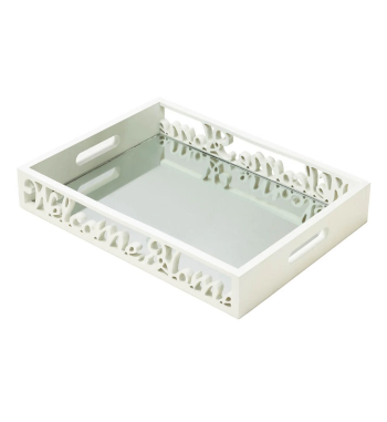 WELCOME HOME MIRROR TRAY