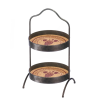 VINEYARD 2-TIER STANDING TRAY