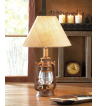 VINTAGE CAMPING LANTERN TABLE LAMP