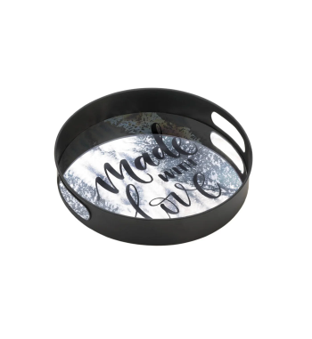 12 IN SUMMERVILLE MADE WITH LOVE MIRROR TRAY