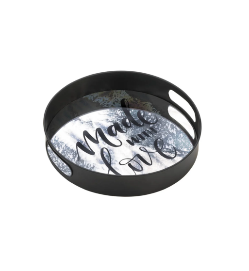 12 IN SUMMERVILLE MADE WITH LOVE MIRROR TRAY