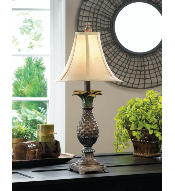 TUSCAN STYLE PINEAPPLE TABLE LAMP