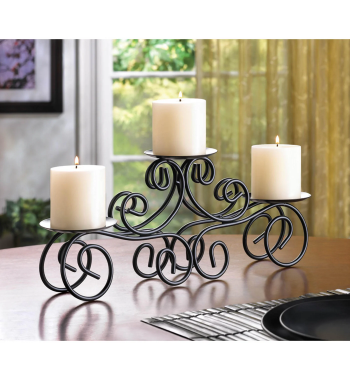 TUSCAN CANDLE CENTERPIECE