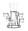 CIRCULAR CANDLE STAND WITH VASE