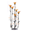 AMBER CALLA LILY CANDLEHOLDER