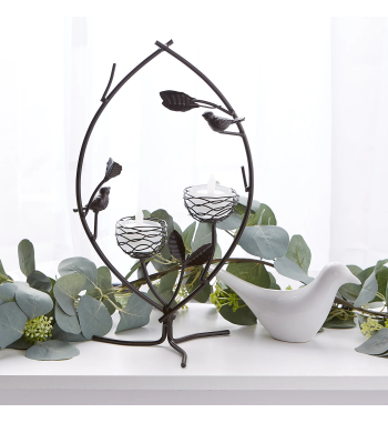 HARMONY BIRDIES TEALIGHT HOLDER