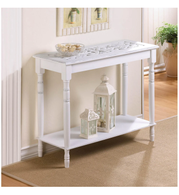 CARVED-TOP TABLE