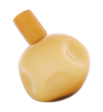 YELLOW ABSTRACT VASE
