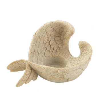 ANGEL WINGS TEALIGHT HOLDER