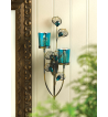 PEACOCK PLUME WALL SCONCE
