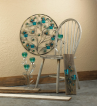 PEACOCK PLUME WALL SCONCE
