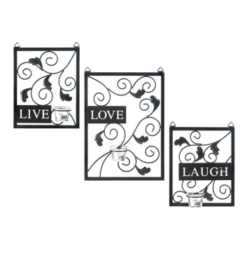 LIVE LOVE LAUGH WALL DECOR