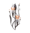 DAWN LILIES CANDLE WALL SCONCE